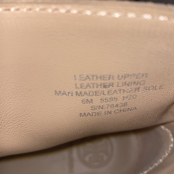 Tory Burch Leather Ankle Booties with Gold Buckle - Picture 11 of 15